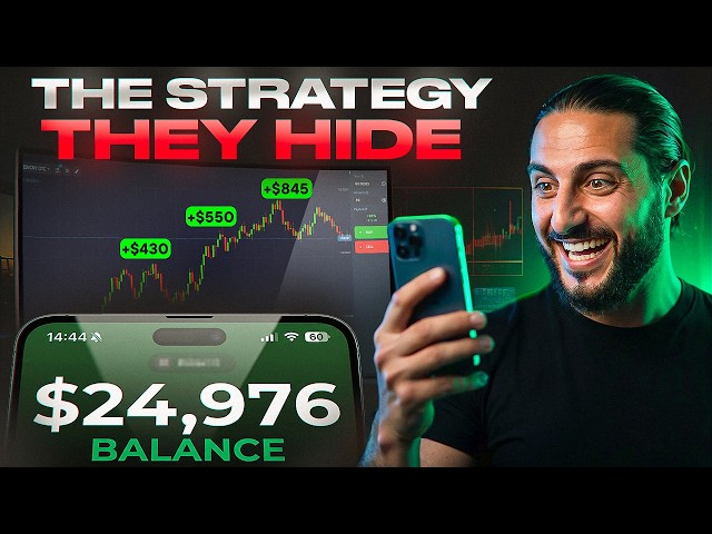 $24,976 BALANCE — I EXPOSED THE SECRET STRATEGY BROKERS HIDE  Pocket Option Strategy