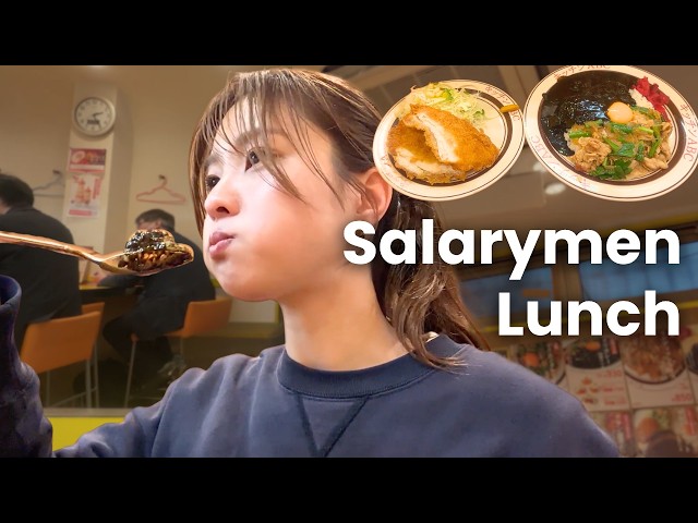 A Real Salaryman Lunch in Tokyo🥢 | Retro Japanese Meal | How local restaurants in Japan work