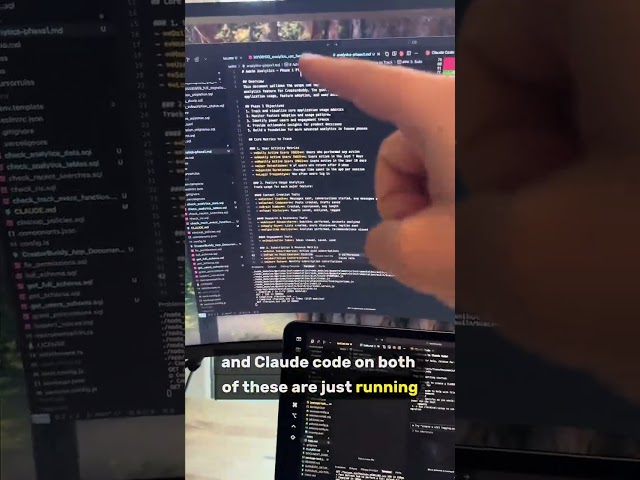Coolest AI vibe coding set up ever? #ai #vibecoding #cursor