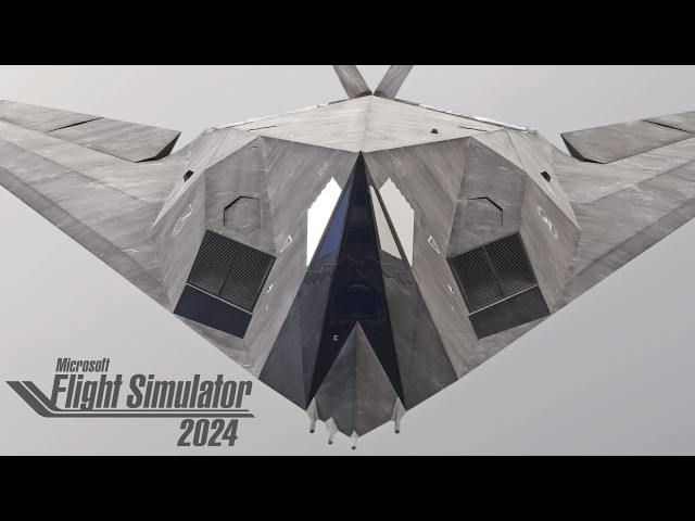 Microsoft Flight Simulator 2024 | Lockheed F-117 Nighthawk | Beale AFB ✈ Miramar MCAS