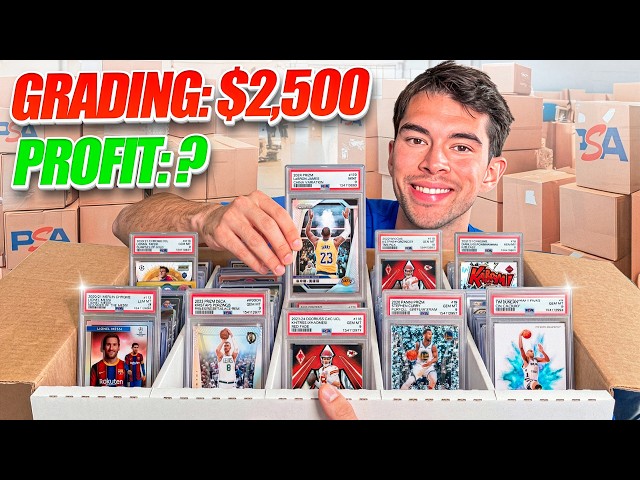 I Spent $2,500 Grading These Cards With PSA...Was It Worth It?