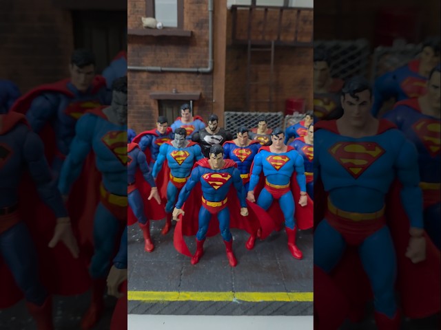 Happy Superman Day with DC Multiverse Mcfarlane Comic Superman Collection #mcfarlanetoys #dccomics