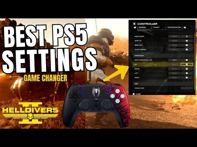 HELLDIVERS 2: Best PS5 Settings|Move While Using Stratagems|Best Controller Settings