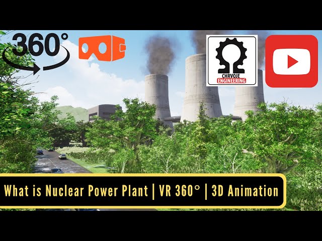 Virtual Reality Tour (VR 360° ): How Nuclear Power Plant Looks like