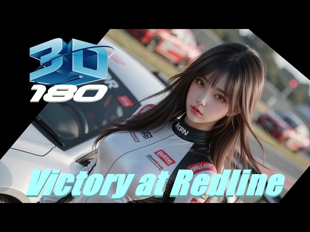3D VR180 Ai Girls, Song - Victory at Redline, Ai Art, レッドラインで掴んだ勝利, Aiビデオ, Ai音楽, #spiritualsong