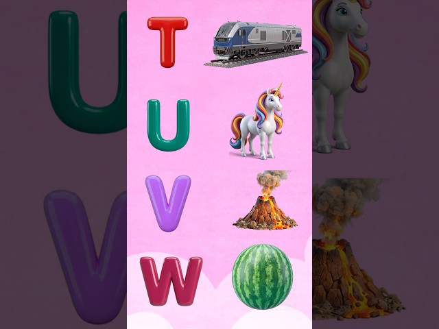 ABC Words Song (P-Z) | Alphabet & Phonics