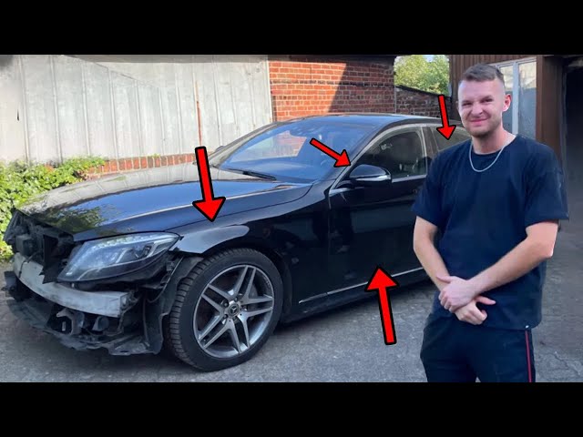 Rebuilding a wrecked S-Class Part 2