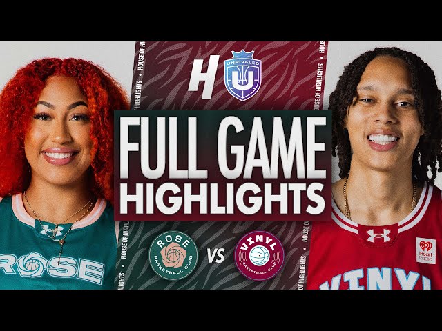 Rose vs Vinyl - FULL GAME HIGHLIGHTS | February 7, Unrivaled 2026