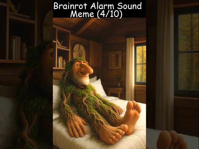 ⏰💀 Brainrot Alarm – Original Sound Brainrot Song | #brainrot #memes