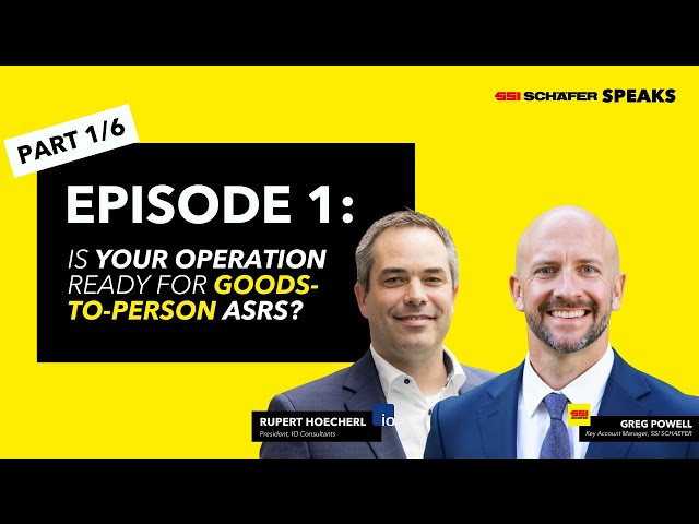 Missed It Live? Catch Part 1: Is your operation ready for Goods-to-Person ASRS?