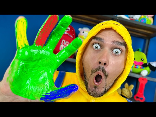 تعلم العد من 1 إلى 10 من خلال اللعب - تعليمي للأطفال الصغار