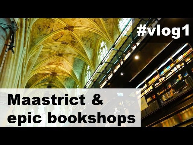 Eindhoven to Maastrict,Holland. EPIC bookshop in a church and other tourist attractions | vlog#1.1