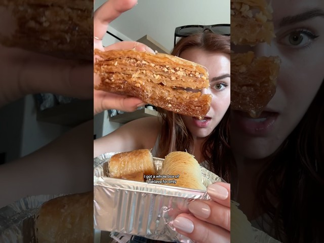 Only eating street food for a full day in Greece! #foodie #greece #greekfood #eating #shorts #travel