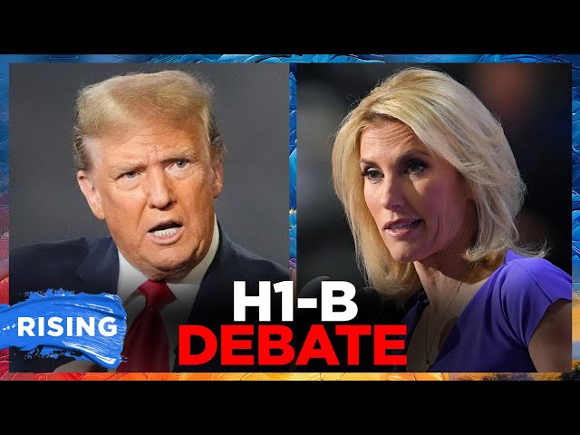 Trump CLASHES With Laura Ingraham On  H-1B Visas; Trump NAME-DROPPED In Epstein Emails | RISING