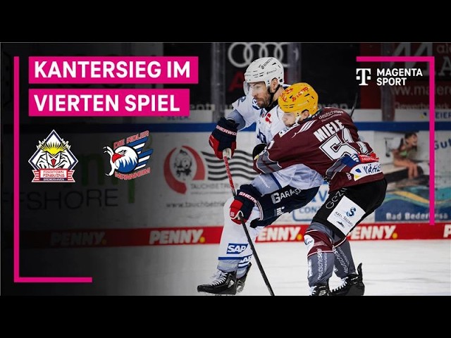 Bremerhaven Pinguins vs. Mannheim Eagles | PENNY DEL Playoffs, Quarterfinals | MAGENTA SPORT