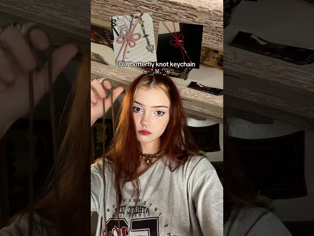 #diy Chinese knot keychain tut
