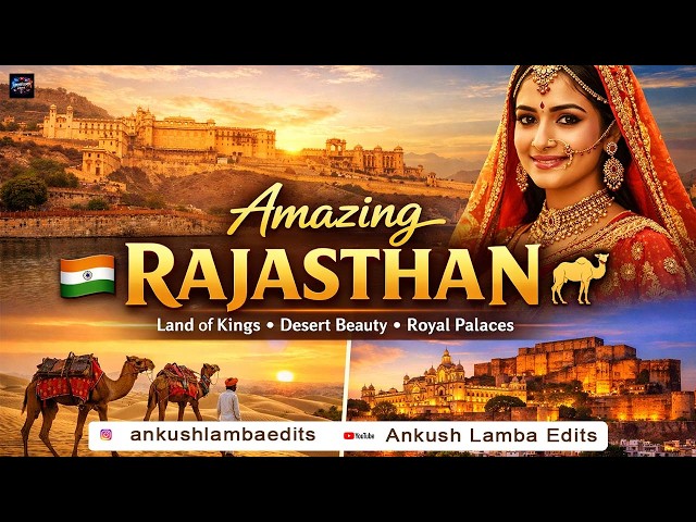 Explore Rajasthan 🔥 | Culture, Forts & Desert Views