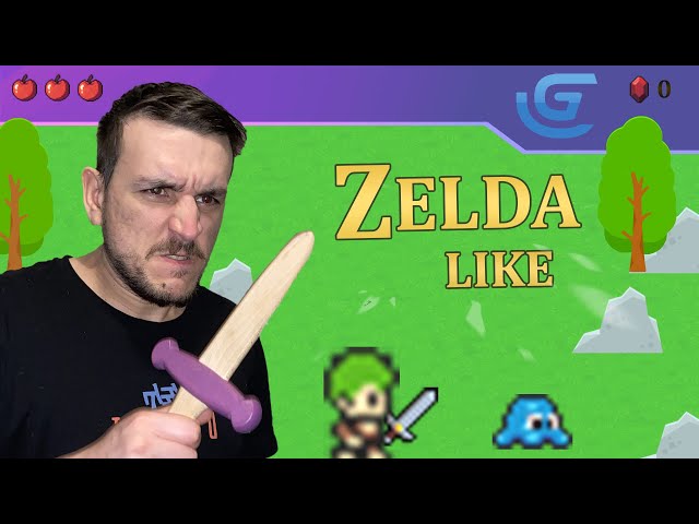 Créer son propre Zelda avec GDevelop - Part 1/2