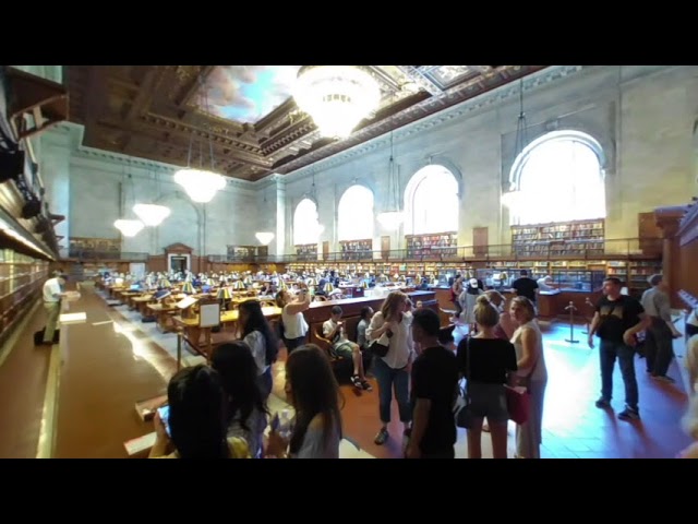 VR180 3D: New York Public Library - Lenovo Mirage