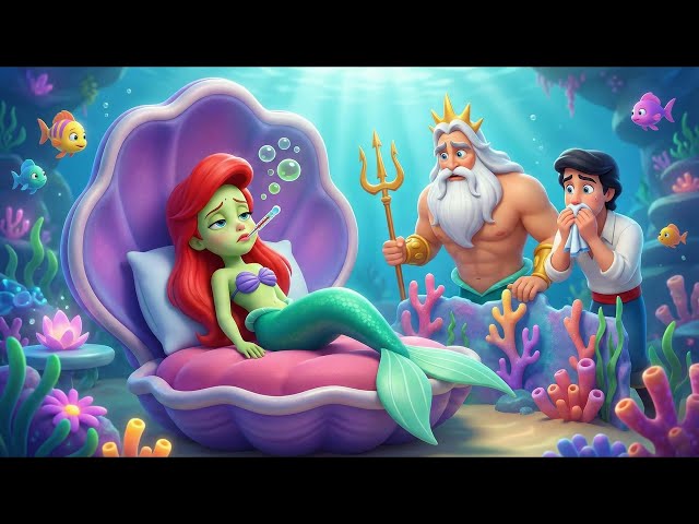 This Moment Changes Ariel Forever. Can King Triton Help Ariel? | The Little Mermaid Animation 💔🌊