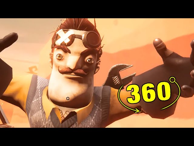 THE NEIGHBOR Hello Engineer JUMPSCARE 360