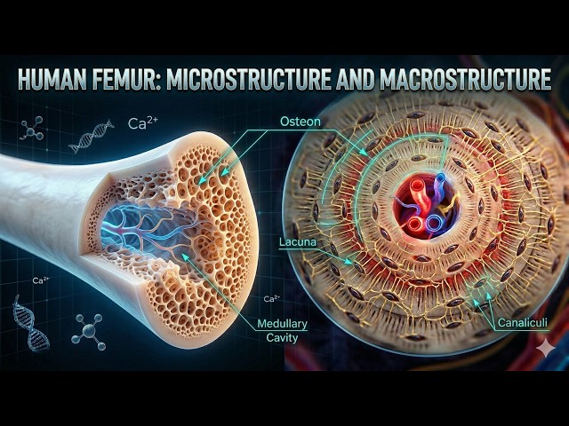 Inside Your Living Bones 🔬 | The Hidden Microscopic Science of the Human Skeleton Explained