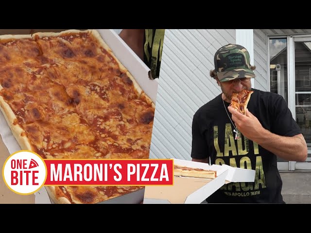 Barstool Pizza Review - Maroni's Pizza House (Scranton, PA)
