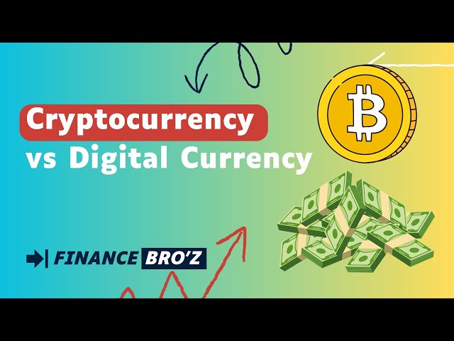 What is the difference between cryptocurrency and digital currency: Key differences
