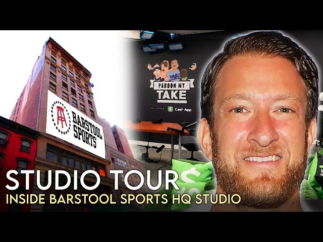Barstool Sports Headquarters | Studio Tour | Multi-Million New York Studio