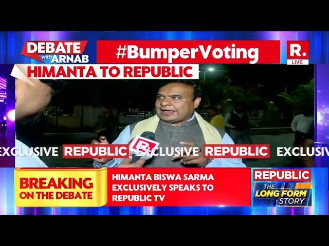 Himanta Biswa Sarma's Exclusive To Republic: Indians In Assam Have Finally Started Voting RIGHT
