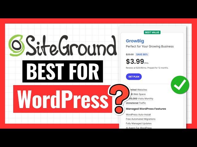 Is SiteGround the Best Hosting for WordPress in 2026?