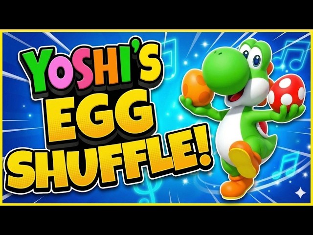 🟢 Yoshi's Egg Shuffle 🟢 Easter Brain Break 🟢 Brain Break for Kids 🟢 Mario Galaxy Movie Brain Break