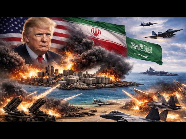 عااااجل : ترامب يقصف جزيرة خرج الإيرانية ، وطهران تصيب خمس طائرات أمريكية داخل قاعدة جوية سعودية