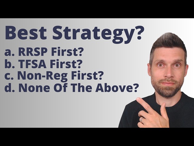 The Best Retirement Withdrawal Order In Canada Is...