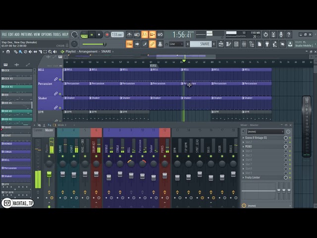 Slap Dee_New Day (Remake + FLP) | How to make Beats in Zambia | FL STUDIO 20