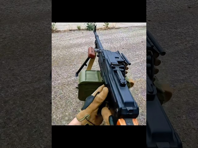 PKM airsoft machine gun #airsoft #airsoftguns