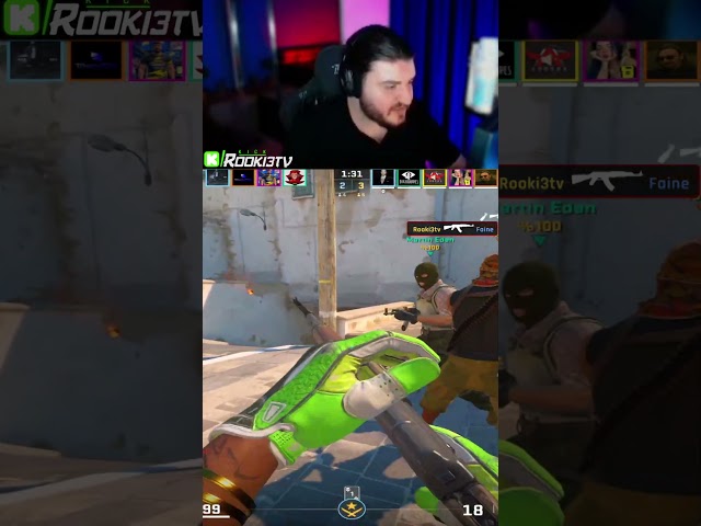 FACEİT 3 K ELOLARA ACE ATTIM! | #cs2 #twitch #rooki3tv #csgo