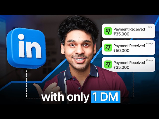 I Made ₹120,849.76 with LinkedIn (ONLY in 2 WEEKS)