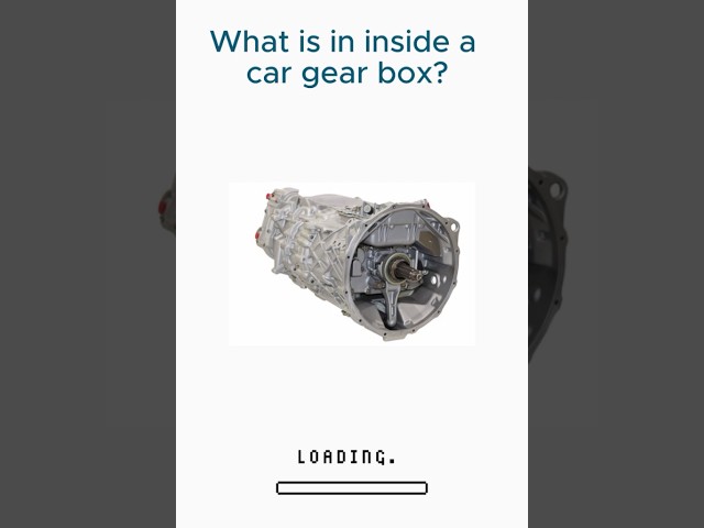 What is in inside a car gear box? #car #vehicle #gearbox