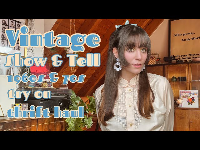 Vintage Clothing Thrift Haul I 1960s & 1970s Style