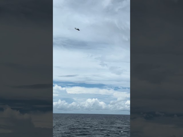 H-60 Dive attack! #navy #travel #cvn #sailor #underway #usnews #mediterranean