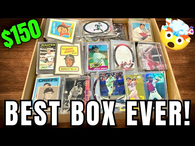 MY BEST SPORTS CARDS FIND EVER AT GOODWILL!