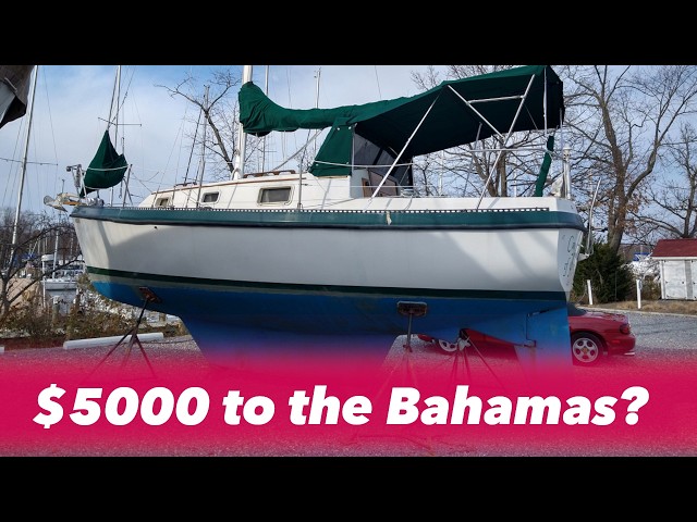 Bahamas for $5000? The Watkins 27 foot Sailboat