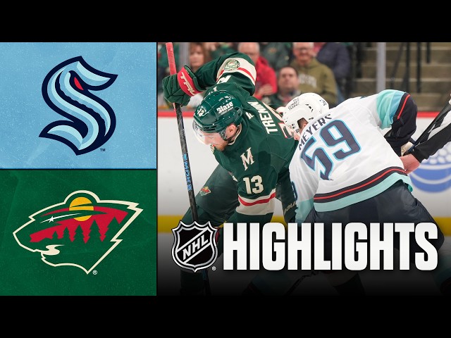 Kraken vs. Wild | NHL Highlights | April 07, 2026