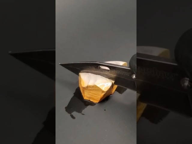 Sodium metal is soft and squishy