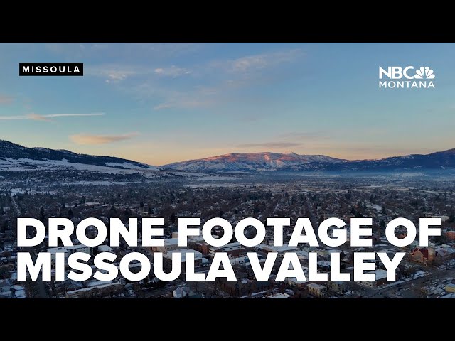 NBC Montana Sky Team took to the skies of the Missoula Valley during these warm temperatures