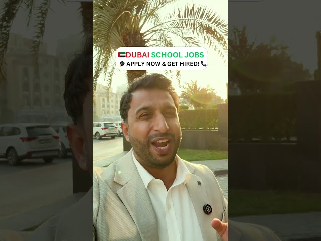 Dubai School Jobs: Upload Your Resume & Get Interview Calls!