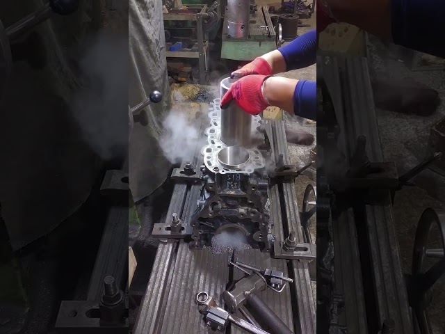 Engine cylinder head repair process