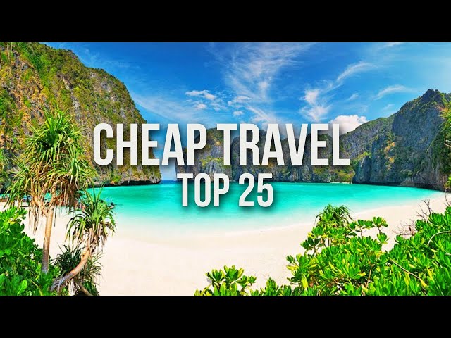 25 INSANELY CHEAP Travel Destinations in the World (2026)