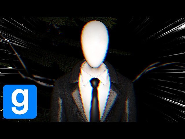 THE SLENDERMAN is TERRIFYING... | Gmod Hide & Seek